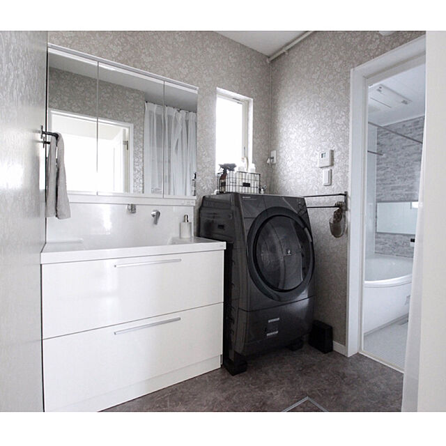 Ayumiの-【日本製】Olds タオルハンガー W200 [アンティーク アイアン]タオル掛け トイレ キッチン 壁 黒の家具・インテリア写真
