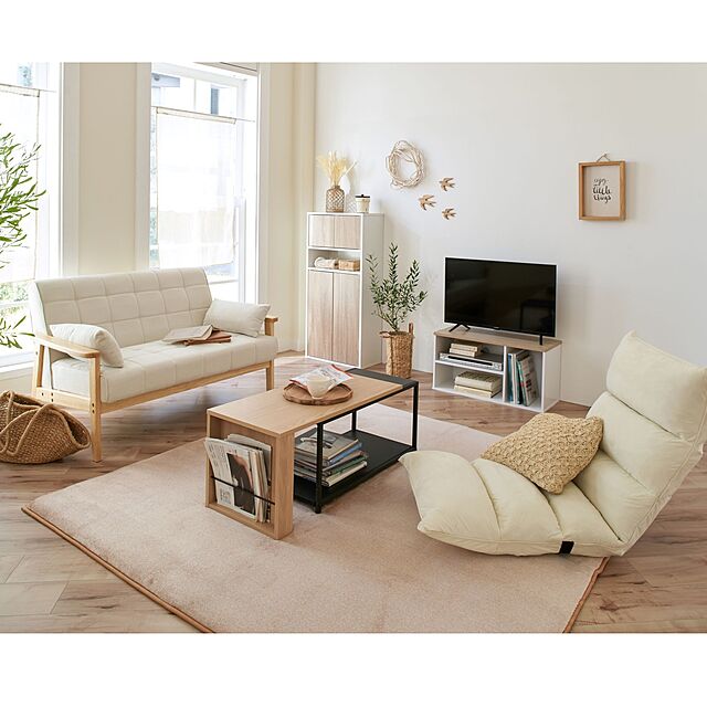 Simple-Styleのアイリスオーヤマ-ラ・クッションラグ ACRB-1818の家具・インテリア写真