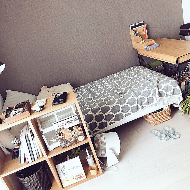 shiのニトリ-折りたたみチェア(クロスBR) の家具・インテリア写真