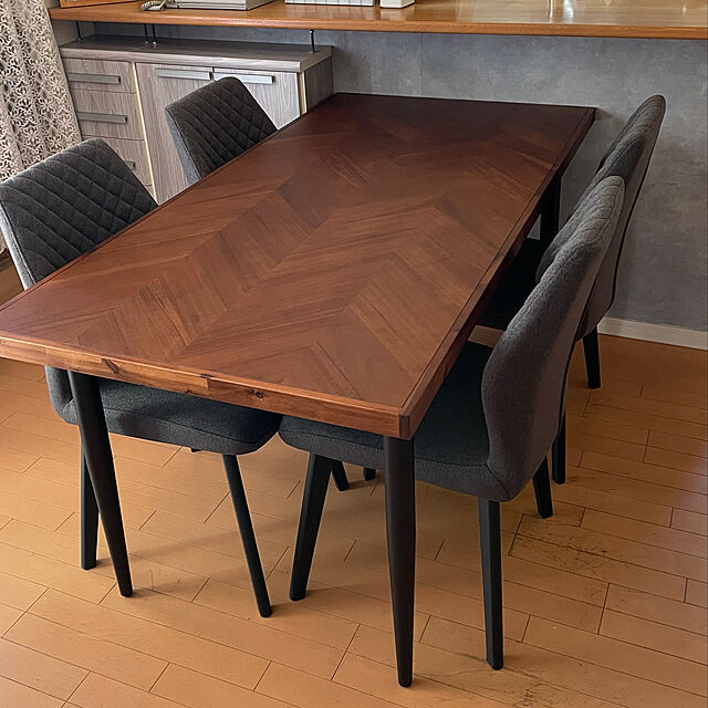 miyuの-フランフラン Francfranc レッタ ダイニングテーブル （ナチュラル） 【W1600】の家具・インテリア写真