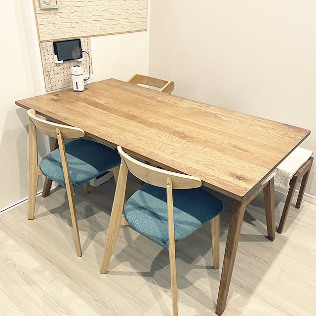 幅48cm【美品】　IKEA HANSOLA　ダイニングチェア　70474458