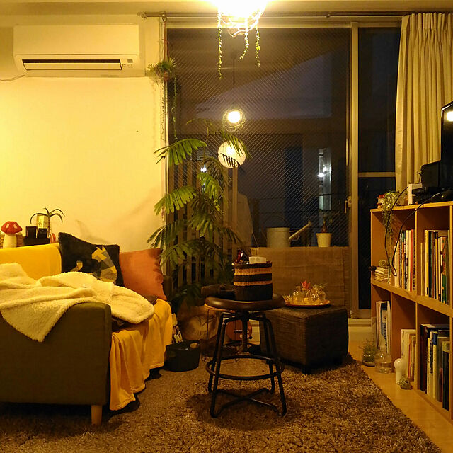 yuuu_ko1128のReUdo-1灯ペンダントライト・和風提灯型シェードの家具・インテリア写真