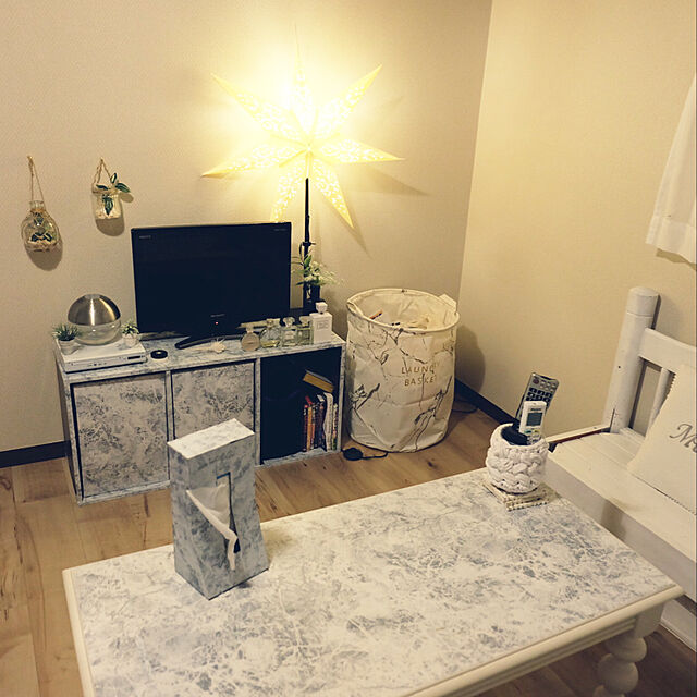 risaのニトリ-カラーボックスカラボ ワイドＡ４-３段(DBR) の家具・インテリア写真