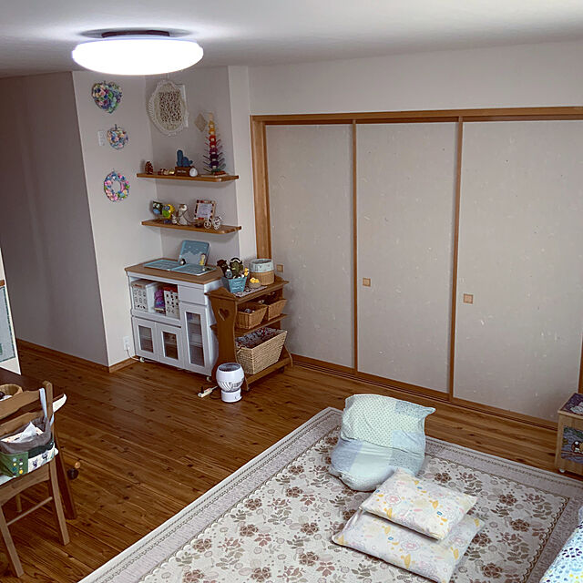 chiiyanの-【ベルメゾン】洗えるジャカード織ラグの家具・インテリア写真