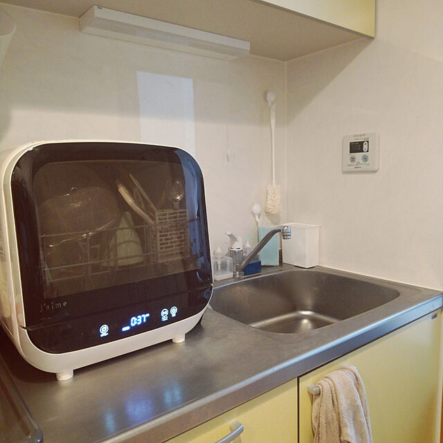 virginiaのエスケイジャパンセールス-SKジャパン 食器洗い乾燥機 Jaime (ジェイム) ホワイト SDW-J5L(W) [SDWJ5LW]【BLAP】の家具・インテリア写真