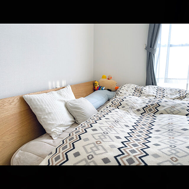 kojikoのニトリ-頭も支える抱き枕用カバー(TBL) の家具・インテリア写真
