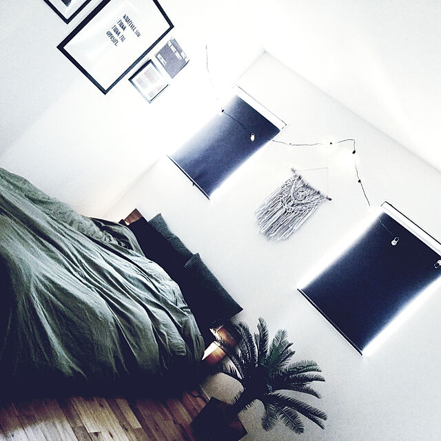 m_05sey..のニトリ-ぴったりニット枕カバー(BK 標準-大判サイズ) の家具・インテリア写真