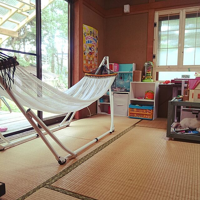 Yukieの-ハンモック 自立式 室内 ハンモックチェア ハンモックチェアー キャンプ用品 簡易アウトドア キャンプ おしゃれ ベランダ スタンド 一人用 hammock はんもっく ヴィリメッツァ villimetsaの家具・インテリア写真