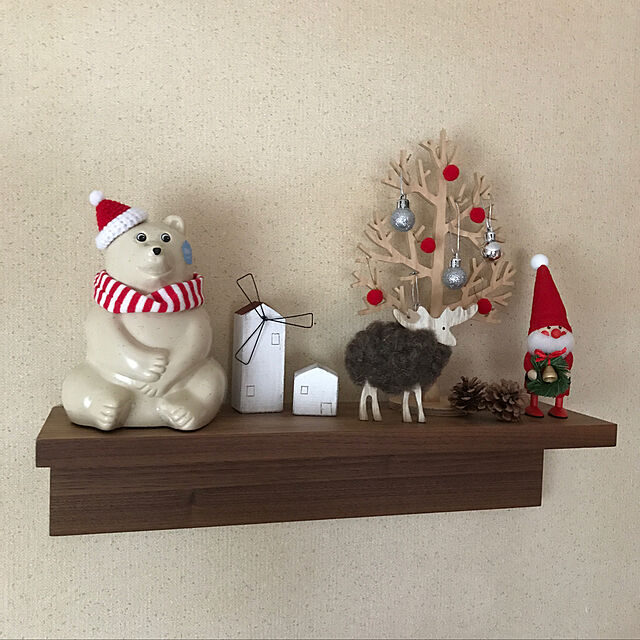 chizuのハイタイド-NORDIKA nisse ノルディカ ニッセ 人形 リースを持ったサンタ サンタ サンタクロース クリスマス オブジェ 飾り 木製 北欧 雑貨 置物 プレゼント ギフトの家具・インテリア写真
