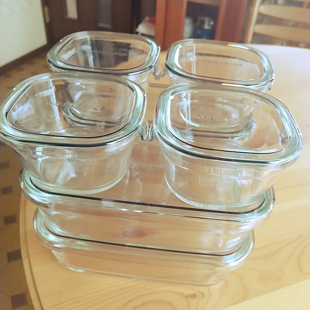 写真付きレビュー 公式 送料無料 新色登場 Iwaki イワキ 耐熱ガラス保存容器 7点セット パックアンドレンジ パック レンジ システムセット シンプル おしゃれ つくりおき 常備菜 便利 下ごしらえ お菓子 Pc Prn7g4 Pc Prn7gy2の通販商品 口コミ情報 Roomclip