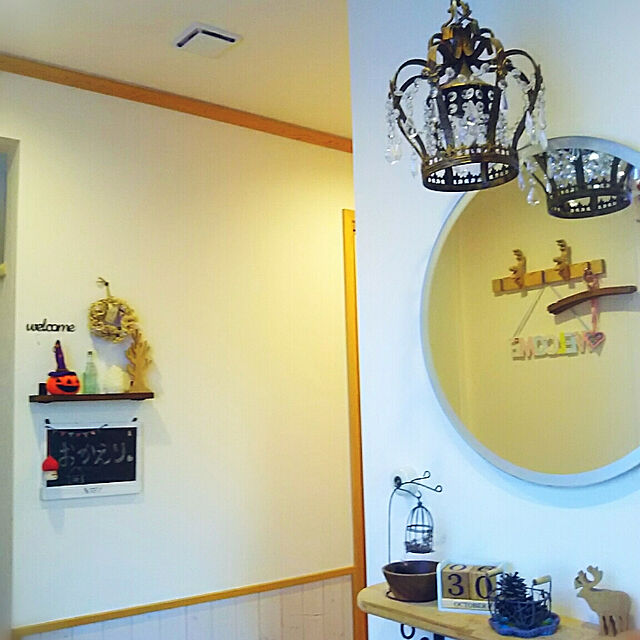 Miponappoの-リラインス［RELIANCE］ミラー丸型HM-042の家具・インテリア写真