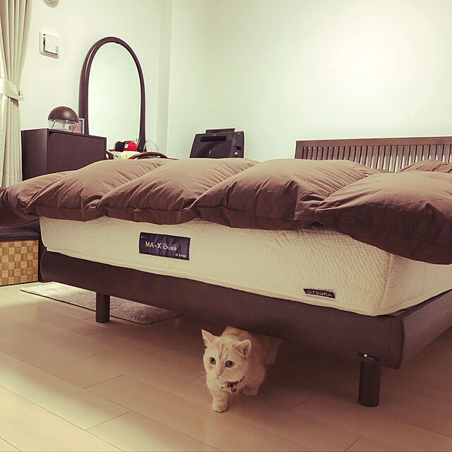 mutsuのjournal standard Furniture-MA-X 日本製 ノンコイルマットレス ダブル ハードタイプ 幅140cm 【2梱包】の家具・インテリア写真