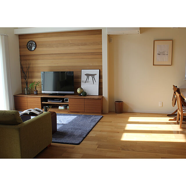 bakuのニトリ-サイドテーブル(ショコラ LBRSTS-090) の家具・インテリア写真