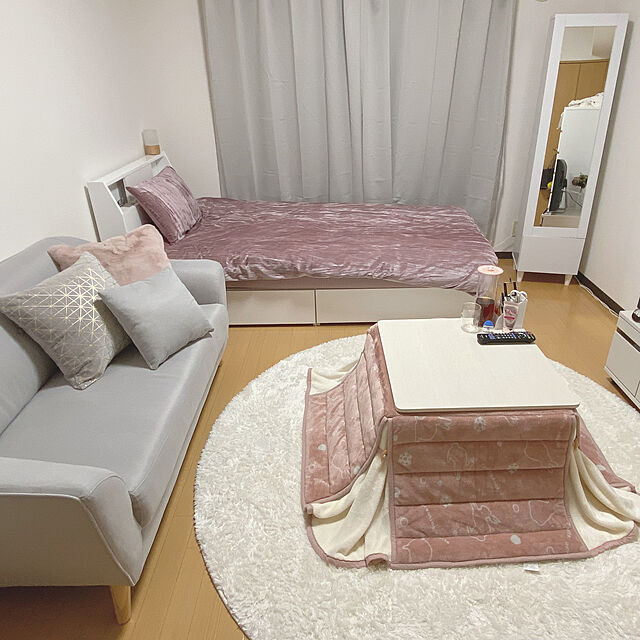 mk_27のニトリ-掛け布団カバー ダブル(NグリップベルベRO D) の家具・インテリア写真