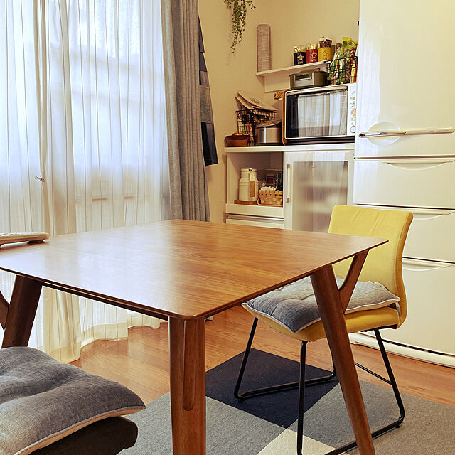 aymのニトリ-ダイニングテーブル(フィルン80 MBR) の家具・インテリア写真