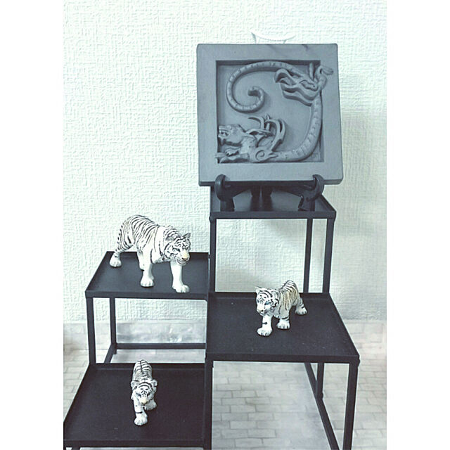 citsuraeの-ホワイトタイガー 14731 動物フィギュア ワイルドライフ シュライヒの家具・インテリア写真