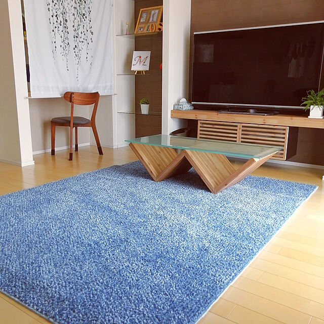 mariyaの-マイナス2℃ 日本製 さらっとひんやり涼感ラグ（キシリトール加工）L（185×240cm）約3帖の家具・インテリア写真