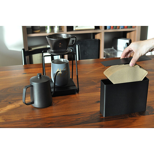 tkf-0705の-TIMEMOREタイムモア BLACK MIRROR basic+ コーヒースケール ブラックミラー デジタルスケール ドリップスケール キッチン 計量器 精度0.1g 測量範囲0.5ｇ-2000g オートモード タイマー機能 LEDの家具・インテリア写真