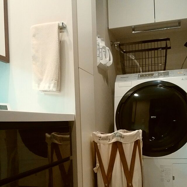 min114の-【設置料無料】Panasonic（パナソニック）ななめドラム式洗濯乾燥機（11kg）［NA-VX8700］／左開き 右開き クリスタルホワイトの家具・インテリア写真