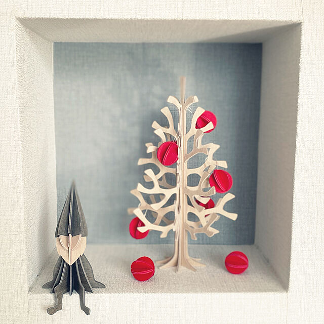 Mikiの-Loviクリスマスツリー14cm 全5色 (ロビ ロヴィ モミの木 メール便可 4個まで)の家具・インテリア写真
