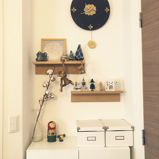Noricoの-KAY BOJESEN DENMARK カイボイスン デンマーク モンキー ミニ 39249 北欧 インテリア 木製玩具 置物 オブジェ ブランド 猿 さる ブラウン 茶 ギフト プレゼントの家具・インテリア写真