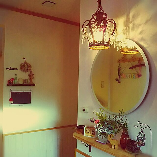 Miponappoの-復活しました♪陶器のスイッチ　陶器と真鍮のスイッチ【アンティーク風】【カントリー雑貨】【ナチュラル雑貨】の家具・インテリア写真