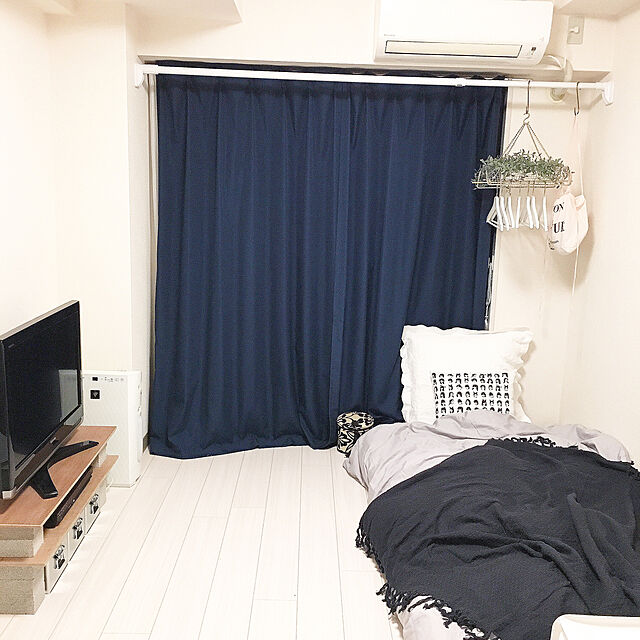 mizukiのニトリ-フリーカバー 小さめサイズ(コール 140x190) の家具・インテリア写真