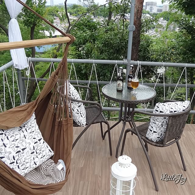 littlejoyの-【送料無料】ラ　シエスタ（LA SIESTA） チェアハンモックベーシック　hammock　chair　basic arabica MOC14-6【SMTB】の家具・インテリア写真