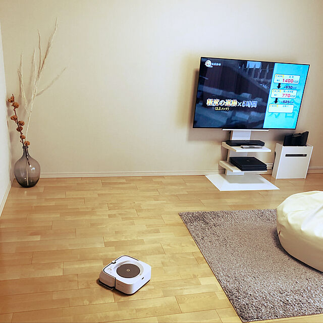 mizo10の-ナカムラ WALL　ウォール　壁寄せテレビスタンドV2・V3専用棚板　ホワイト D05000001（ホワイの家具・インテリア写真