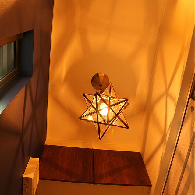 piromatu83の-星型ライト/照明/[エトワール] ペンダントランプ /フロスト/クリアの家具・インテリア写真