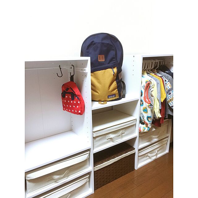 ryokoの無印良品-【まとめ買い】アルミ洗濯用ハンガー・３本組の家具・インテリア写真