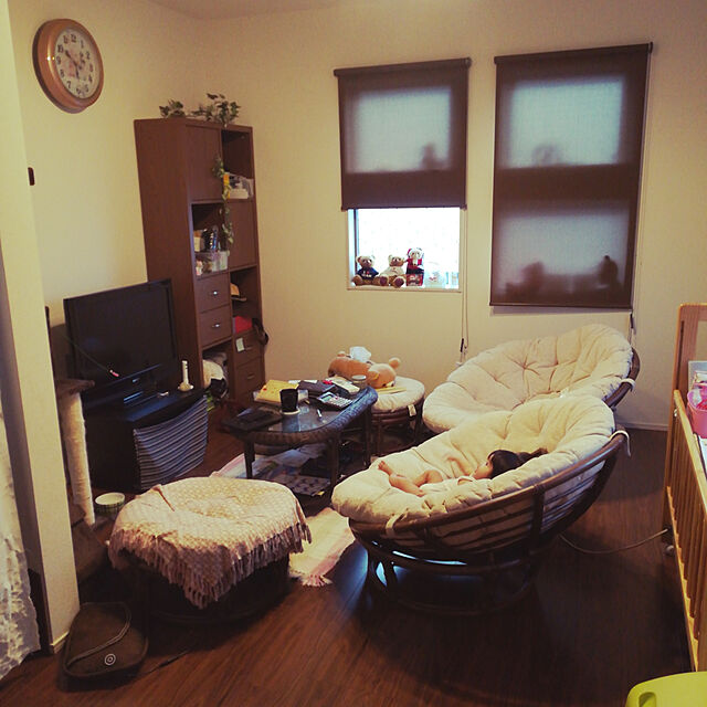 yuumiのニトリ-センターテーブル(ケレック DBR) の家具・インテリア写真