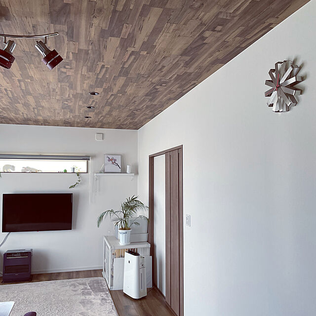 seiのUmbra-Umbra（アンブラ） リボンウォールクロック ニッケル m11671の家具・インテリア写真