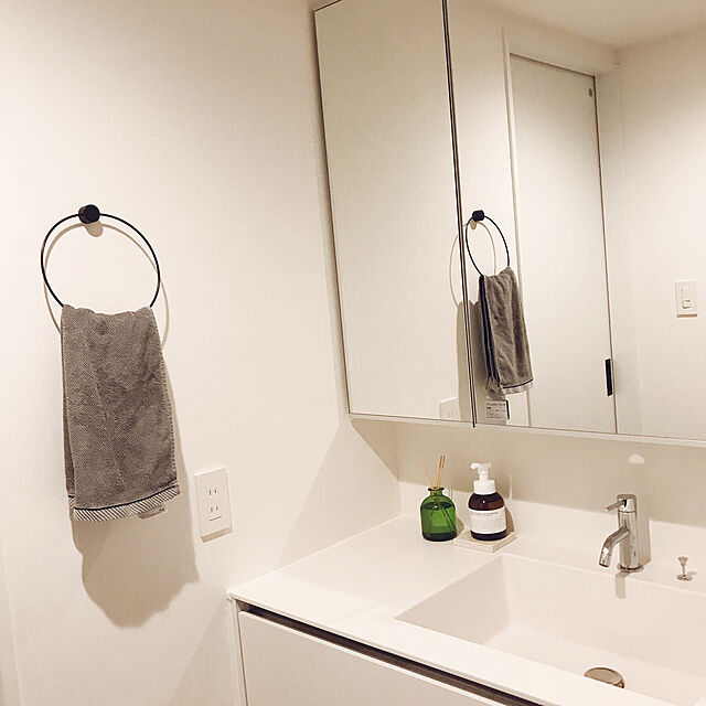 sheの-【受注発注】ferm LIVING (ファームリビング) Towel Hanger (タオルハンガー） ブラス 北欧/インテリア/日本正規代理店品の家具・インテリア写真