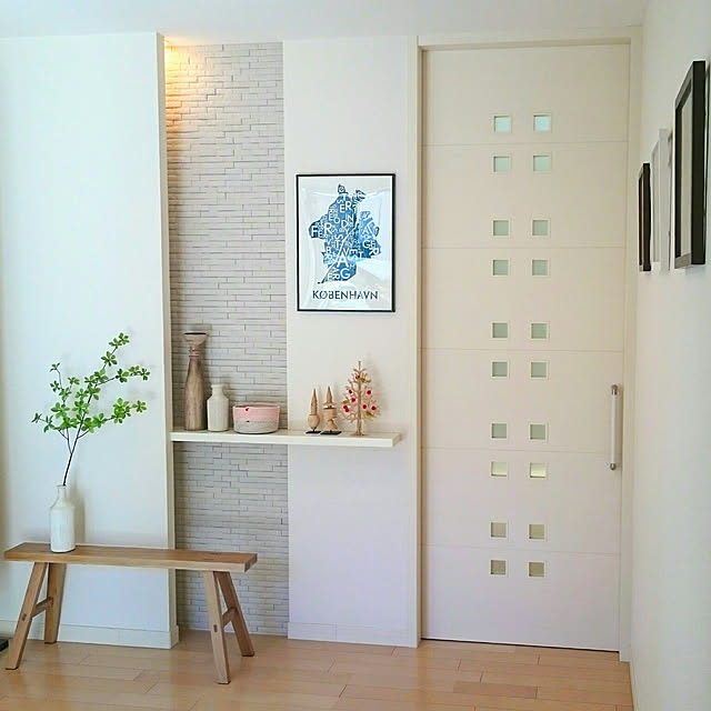 J.Kの-リーフパネル セット 3点選べる 3点SET 壁掛け インテリア 玄関に飾る 絵 おしゃれ 壁飾り『並べて飾るとオシャレです』まとめ買いの家具・インテリア写真