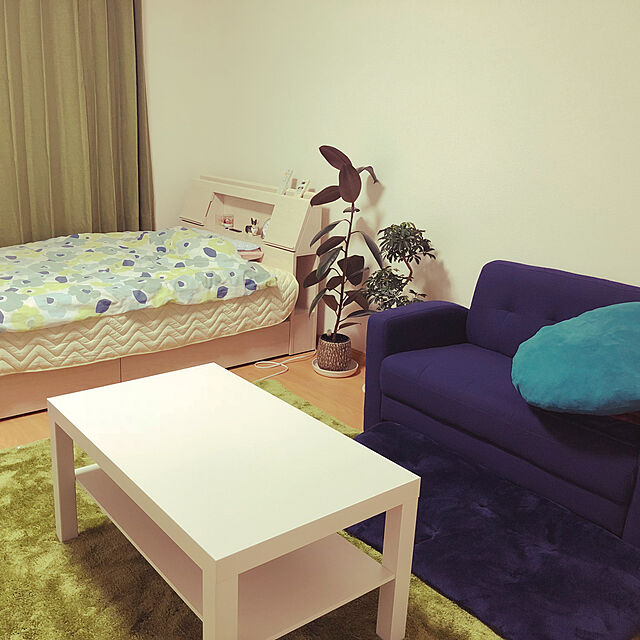 tsumai1013の-カーペット ラグ 敷物 絨毯 じゅうたん 190x190cm オリジナルラグ　キャンバスの家具・インテリア写真