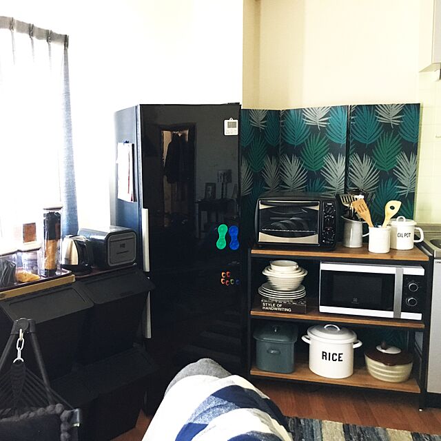 yamatoのアクア-アクア 275L 2ドア冷蔵庫（プレミアムブラック）AQUA AQR-SD28C-Kの家具・インテリア写真
