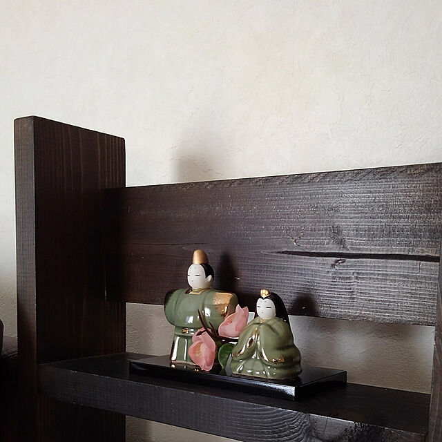 Renの彩堂窯(Saidougama)-瀬戸焼 光堂 夫婦立雛 小 青磁 92-309の家具・インテリア写真