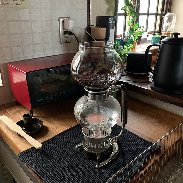rasutarouの-サイフォンのコーヒーメーカーのための10部分のコーヒーサイフォンの布の取り替えフィルターの家具・インテリア写真