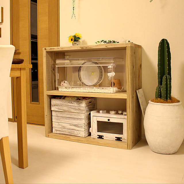 Kaneyukiのニトリ-積み重ねできる カラボサイズボックス シャック レギュラー(WH) の家具・インテリア写真