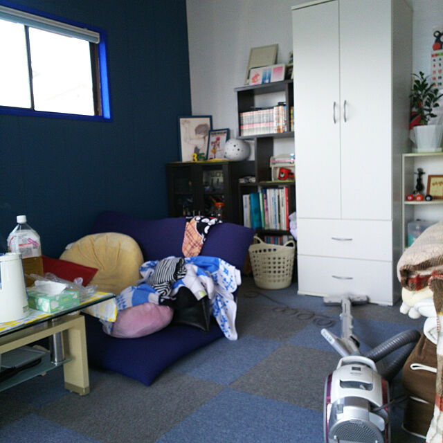 kumiのニトリ-モッチモチクッション(マシュマロGY 40R)  【玄関先迄納品】の家具・インテリア写真