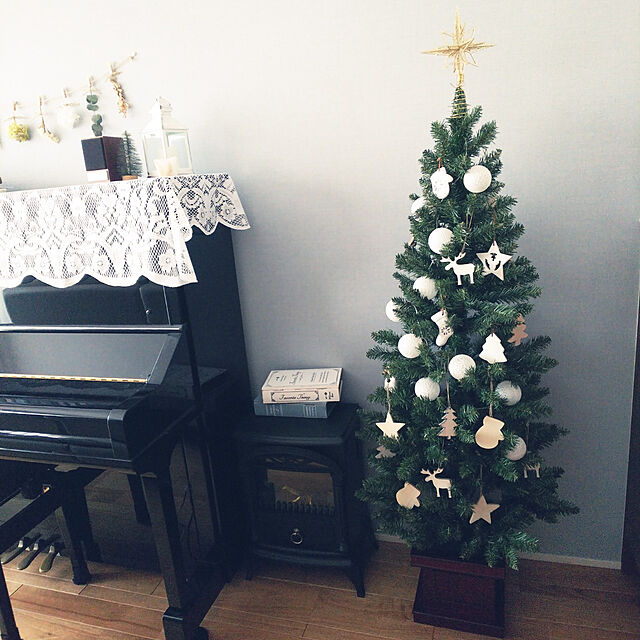 ririri___.の-クリスマスツリー 北欧 おしゃれ オーナメント トップスター 飾りの家具・インテリア写真