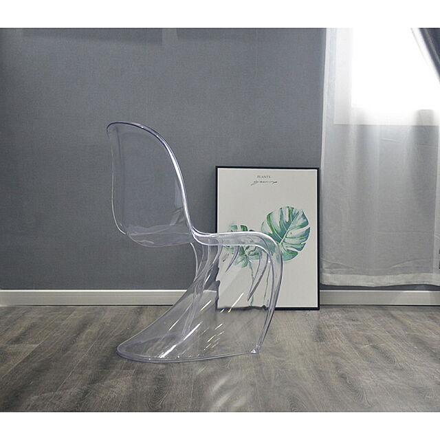 aiojapanの-椅子 パントンチェア スツール クリアチェア クリア 透明 リプロダクト チェア chair デザイナーズチェア 特大 インテリア オブジェ 置物 デザイナーズの家具・インテリア写真