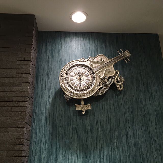 Takahideの-置き時計/掛け時計Elegant Vintage Lisheng Wall Clock with Swinging Pendulum(US輸入品)の家具・インテリア写真