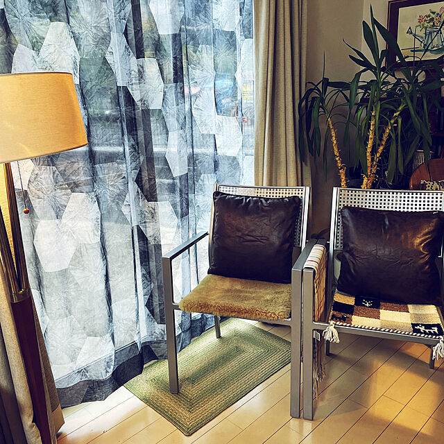 RAGIの萩原-ギャッベ風デザイン チェアパッド 座布団 クームース2の家具・インテリア写真