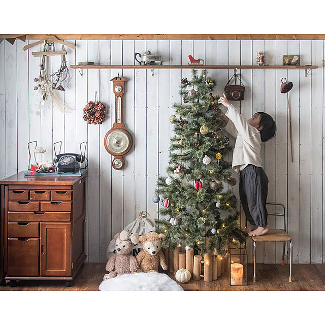sayo.の-studio CLIP クリスマスハーフツリー　150cm スタディオクリップ【送料無料】の家具・インテリア写真