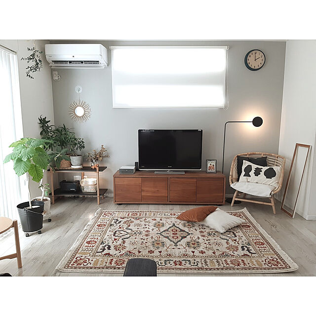 k...の萩原-ＲＡＫＫＡＳ（ラッカス） ウィルトンラグ １４０×２００ｃｍ m12522の家具・インテリア写真