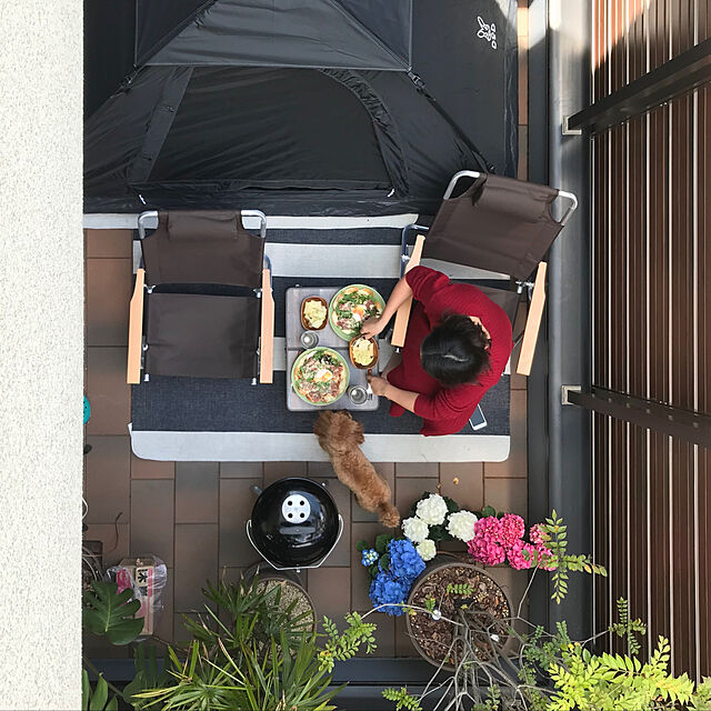 Takao316の-Weber(ウェーバー)スモーキージョープレミアムチャコールグリル 37cm 14インチ 1121008 【BBQ バーベキュー グリル コンロ バーベキューグリル】の家具・インテリア写真