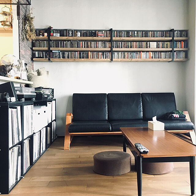 yokoyumyumのニトリ-フロアスツール(ホーム2 BR) の家具・インテリア写真