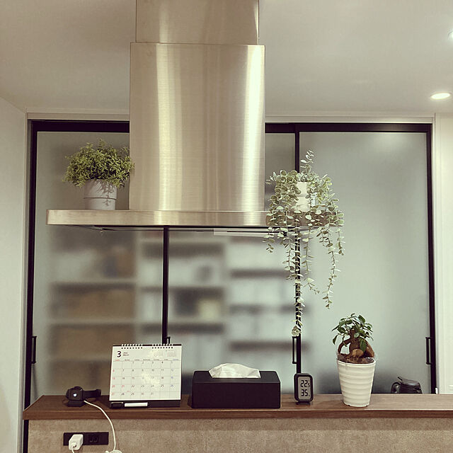 osugiの無印良品-【無印良品 公式】デジタル温湿度計 ブラック／型番：MJ‐DTHB1の家具・インテリア写真